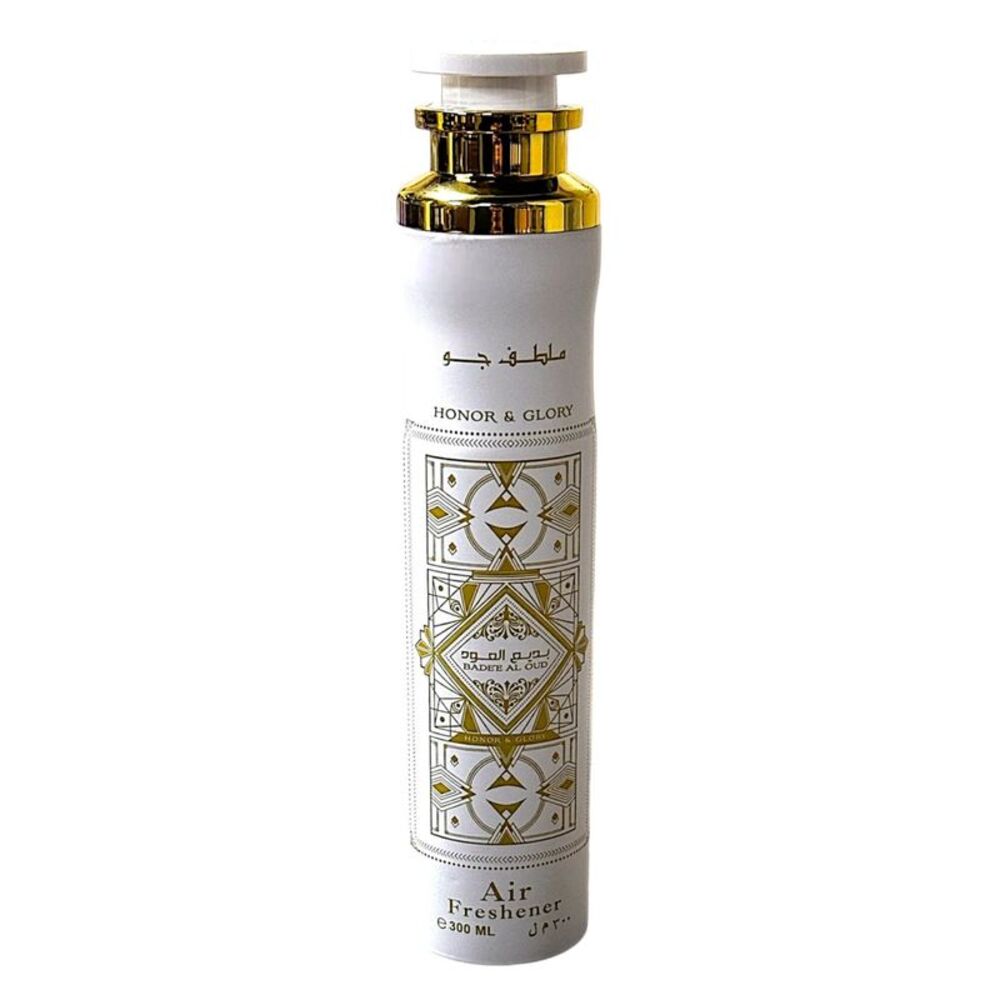 Lattafa Bade'e Al Oud Honor & Glory Air Freshener Spray 10.1 oz / 300 ml - New